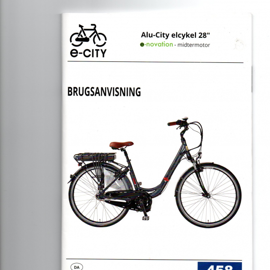 Alu-City elcykel 28