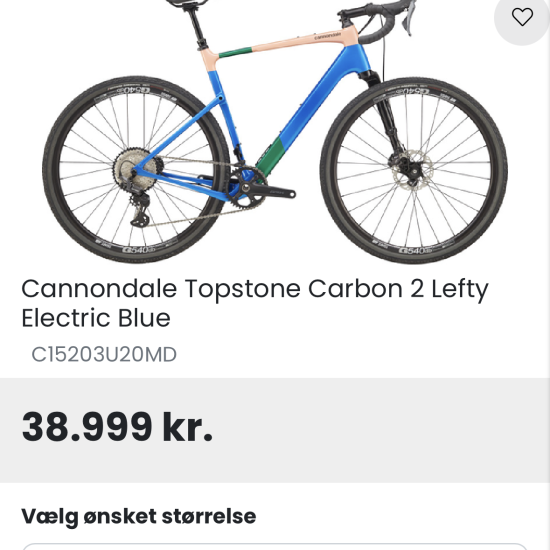 Cannondale topstone 2 lefty